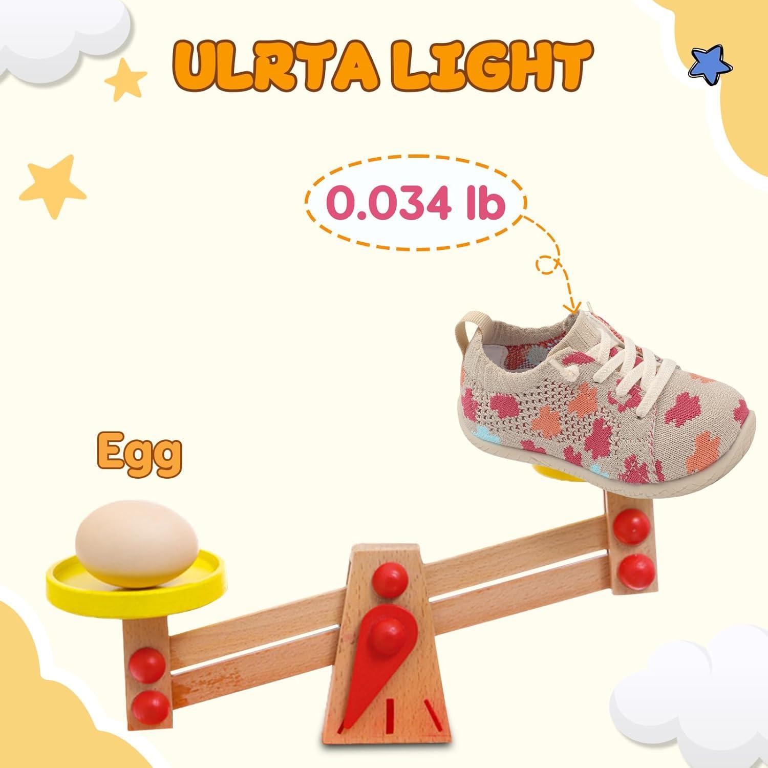 imageLeIsfIt Toddler Walking Shoes Boys Girls SlipOn Barefoot Shoes Kids Breathable Sneakers NonSlip Lightweight Tennis ShoeKhaki Pattern