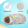 LeIsfIt Baby Shoes Boys Girls First Walking Shoes Non-Slip Toddler Breathable Sneakers Infant Sneakers(D-tiedye)