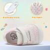 LeIsfIt Baby Shoes Girls Boys First Walking Shoes Infant Sneakers Crib Shoes Lightweight Non-Slip Shoes(A-color)