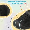 LeIsfIt Baby Shoes Girls Boys First Walking Shoes Infant Sneakers Crib Shoes Lightweight Non-Slip Shoes(Allblack)