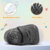 LeIsfIt Baby Shoes Girls Boys First Walking Shoes Infant Sneakers Crib Shoes Lightweight Non-Slip Shoes(B-darkgrey)
