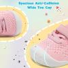LeIsfIt Baby Shoes Girls Boys First Walking Shoes Infant Sneakers Crib Shoes Lightweight Non-Slip Shoes(B-pink)