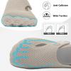 LeIsfIt Barefoot Shoes Women & Men Wide Toe Box Minimalist Sneakers Non-Slip Lightweight Slip-On Walking Shoes for Indoor, Outdoor & Daily Use(Taupe)