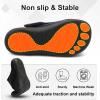 LeIsfIt Mens Slippers Wide Diabetic House Slippers Adjustable Slip On Warm Bedroom House Shoes for Edema Swollen Feet Indoor Outdoor Slipper(Navy)