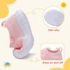 LeIsfIt Toddler Shoes Boys Girls Barefoot Shoes Kids Breathable Sneakers Tennis Shoes Slip on Shoes(B-pink)