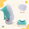 LeIsfIt Toddler Shoes Boys Girls Barefoot Shoes Kids Breathable Sneakers Tennis Shoes Slip on Shoes(B-pinkgreen)