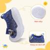 LeIsfIt Toddler Shoes Boys Girls Barefoot Shoes Kids Breathable Sneakers Tennis Shoes Slip on Shoes(C-blue)