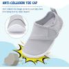 LeIsfIt Toddler Water Shoes Boys Girls Aqua Socks Kids Breathable Swim Shoes Non-Slip Barefoot Beach Shoes(A Grey)