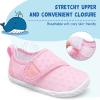 LeIsfIt Toddler Water Shoes Boys Girls Aqua Socks Kids Breathable Swim Shoes Non-Slip Barefoot Beach Shoes(A Pink)