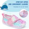 LeIsfIt Toddler Water Shoes Boys Girls Aqua Socks Kids Breathable Swim Shoes Non-Slip Barefoot Beach Shoes(A Pinkscale)
