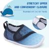 LeIsfIt Toddler Water Shoes Boys Girls Aqua Socks Kids Breathable Swim Shoes Non-Slip Barefoot Beach Shoes(Gradientblue)