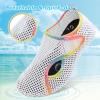 LeIsfIt Water Shoes for Women Men Wide Swim Beach Barefoot Shoes Quick Dry Aqua Socks for Pool Diving Boating River Yoga Lake Surf(Colorwhite)