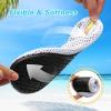 LeIsfIt Water Shoes for Women Men Wide Swim Beach Barefoot Shoes Quick Dry Aqua Socks for Pool Diving Boating River Yoga Lake Surf(Colorwhite)