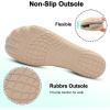 LeIsfIt Women’s Barefoot Shoes Slip-On Sneakers Wide Toe Box Minimalist Shoes for Walking Hiking Trail Running(Taupe)
