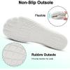 LeIsfIt Women’s Barefoot Shoes Slip-On Sneakers Wide Toe Box Minimalist Shoes for Walking Hiking Trail Running(White)
