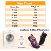 LeIsfIt Womens Slippers Wide Diabetic Shoes Adjustable Arthritis Edema House Shoes Indoor Outdoor Slippers(Purple)