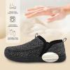 LeIsfIt Men’s Slippers Wide Memory Foam House Shoes Moccasin Slip-On Cozy Loafer Slippers for Indoor & Outdoor(Tweed)