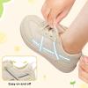 LeIsfIt Toddler Shoes Boys Girls Wide Barefoot Shoes Kids Slip on Casual Sneakers Breathable Non-Slip Sneakers for Walking Play School Tennis(Beige)