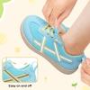 LeIsfIt Toddler Shoes Boys Girls Wide Barefoot Shoes Kids Slip on Casual Sneakers Breathable Non-Slip Sneakers for Walking Play School Tennis(Blue)