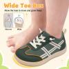 LeIsfIt Toddler Shoes Boys Girls Wide Barefoot Shoes Kids Slip on Casual Sneakers Breathable Non-Slip Sneakers for Walking Play School Tennis(Dark Green)