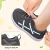 LeIsfIt Toddler Shoes Boys Girls Wide Barefoot Shoes Kids Slip on Casual Sneakers Breathable Non-Slip Sneakers for Walking Play School Tennis(Grey)