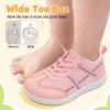 LeIsfIt Toddler Shoes Boys Girls Wide Barefoot Shoes Kids Slip on Casual Sneakers Breathable Non-Slip Sneakers for Walking Play School Tennis(Pink)