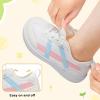 LeIsfIt Toddler Shoes Boys Girls Wide Barefoot Shoes Kids Slip on Casual Sneakers Breathable Non-Slip Sneakers for Walking Play School Tennis(White)