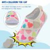 LeIsfIt Toddler Water Shoes Boys Girls Barefoot Aqua Socks Kids Breathable Quick-Dry Swim Shoes for Beach Pool Surf(Clove)