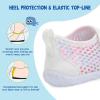LeIsfIt Toddler Water Shoes Boys Girls Barefoot Aqua Socks Kids Breathable Quick-Dry Swim Shoes for Beach Pool Surf(Color/Knit)