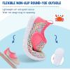 LeIsfIt Toddler Water Shoes Boys Girls Barefoot Aqua Socks Kids Breathable Quick-Dry Swim Shoes for Beach Pool Surf(Colorful/Knit)