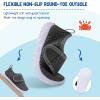 LeIsfIt Toddler Water Shoes Boys Girls Barefoot Aqua Socks Kids Breathable Quick-Dry Swim Shoes for Beach Pool Surf(Darkgrey)