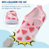 LeIsfIt Toddler Water Shoes Boys Girls Barefoot Aqua Socks Kids Breathable Quick-Dry Swim Shoes for Beach Pool Surf(Watermelon)