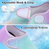 LeIsfIt Water Shoes for Women Men Quick-Dry Aqua Socks Non-Slip Swim Beach Barefoot Socks with Rubber Sole for River Pool Lake Surf Yoga(Gradientpurple)