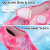 LeIsfIt Water Shoes for Women Men Quick-Dry Aqua Socks Non-Slip Swim Beach Barefoot Socks with Rubber Sole for River Pool Lake Surf Yoga(Pinkpattern)