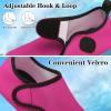 LeIsfIt Water Shoes for Women Men Quick-Dry Aqua Socks Non-Slip Swim Beach Barefoot Socks with Rubber Sole for River Pool Lake Surf Yoga(Rose)