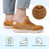 LeIsfIt Women’s Barefoot Slip-On Shoes Wide Toe Box Zero Drop Casual Sneakers Non-Slip Breathable Walking Shoes for Tennis Travel & Everyday(Brown)