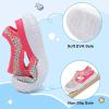 LeIsfIt Toddler Sandals Boys Girls Wide Sandals Kids Water Sandal Shoes Lightweight Barefoot Summer Shoes for Indoor Outdoor(A-color)