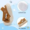 LeIsfIt Toddler Sandals Boys Girls Wide Sandals Kids Water Sandal Shoes Lightweight Barefoot Summer Shoes for Indoor Outdoor(Brown)