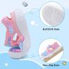 LeIsfIt Toddler Sandals Boys Girls Wide Sandals Kids Water Sandal Shoes Lightweight Barefoot Summer Shoes for Indoor Outdoor(Pinkscale)