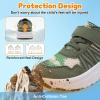 LeIsfIt Toddler Sneakers Girls Boys Tennis Shoes Kids Breathable Running Shoes Lightweight Athletic Sneakers for Toddler Little Kid(Green)