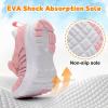 LeIsfIt Toddler Sneakers Girls Boys Tennis Shoes Kids Breathable Running Shoes Lightweight Athletic Sneakers for Toddler Little Kid(Pink)