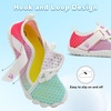 LeIsfIt Kids Water Shoes Boys Girls Swim Beach Shoes Toddler Barefoot Summer Shoe Quick-Dry Lightweight Aqua Socks for Pool Sand(A-color)