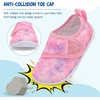 LeIsfIt Toddler Water Shoes Boys Girls Barefoot Aqua Socks Kids Breathable Quick-Dry Swim Shoes for Beach Pool Surf(Pinkpurple)