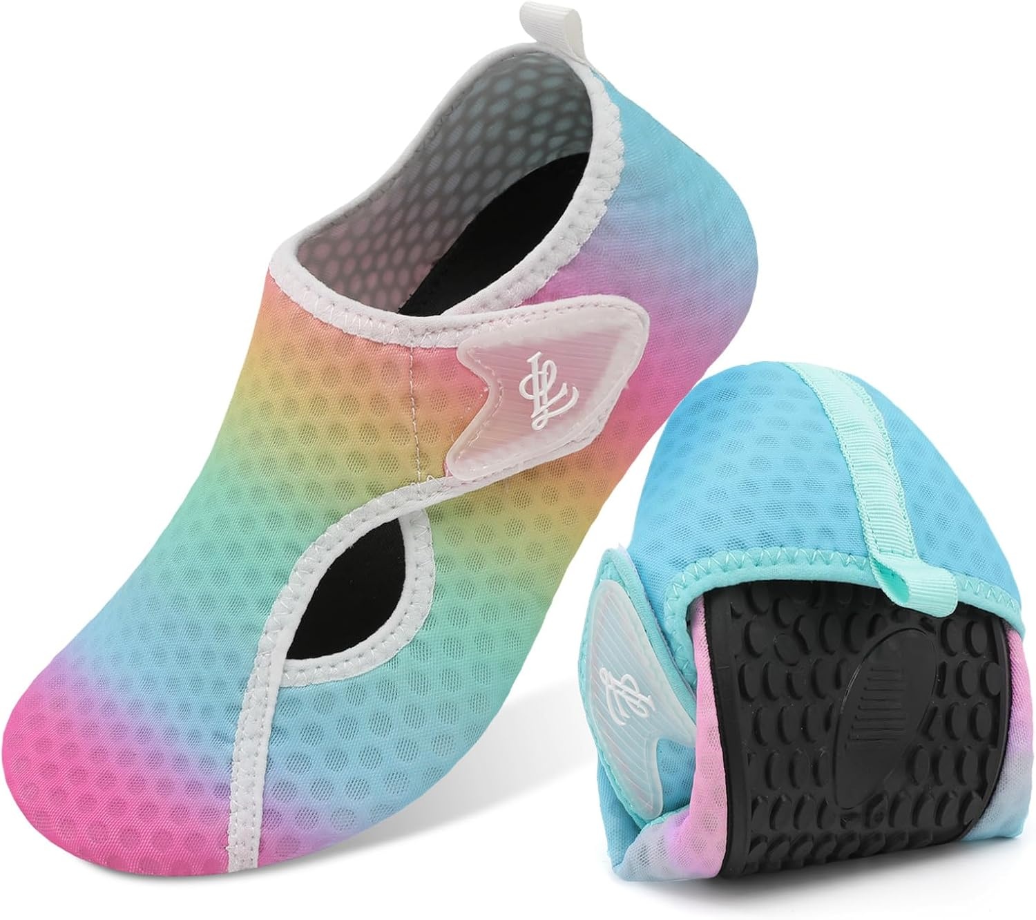 image:imageLeIsfIt Water Shoes for Women Men Swim Beach Barefoot Shoes Quick Dry Aqua Socks for Pool Diving Boating River Yoga Lake SurfColor