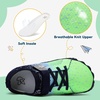 LeIsfIt Kids Girls Boys Shoes Wide Barefoot Shoes Kids Anti-Slip Sneakers Lightweight Hiking Sneakers for Toddler Little Big Kid(Yellowblue)