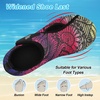 LeIsfIt Water Shoes for Women Men Swim Beach Barefoot Shoes Quick Dry Aqua Socks for Pool Diving Boating River Yoga Lake Surf(Color Pattern)