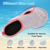 LeIsfIt Water Shoes for Women Men Swim Beach Barefoot Shoes Quick Dry Aqua Socks for Pool Diving Boating River Yoga Lake Surf(Colorful)