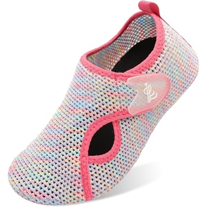 LeIsfIt Water Shoes for Women Men Swim Beach Barefoot Shoes Quick Dry Aqua Socks for Pool Diving Boating River Yoga Lake Surf(Colorful)