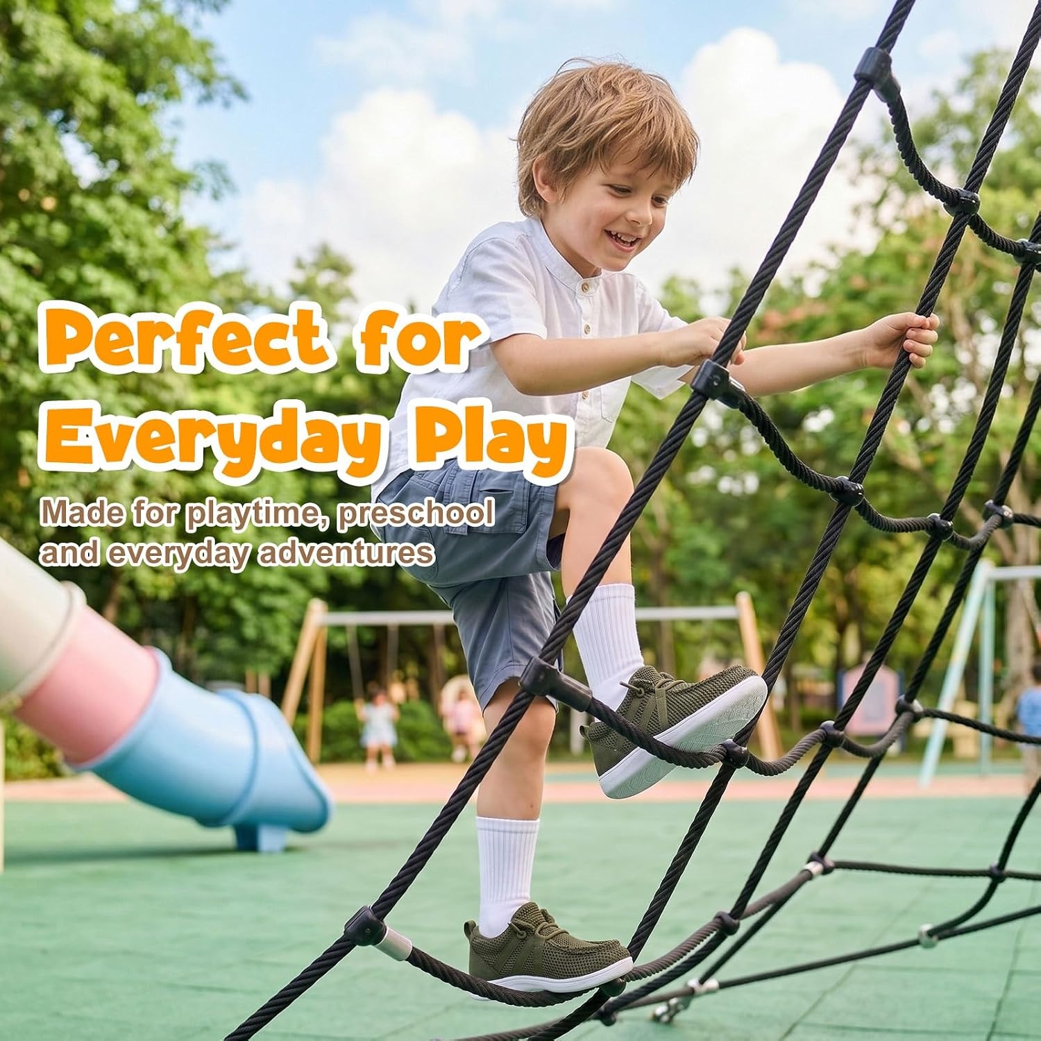 image:imageLeIsfIt Barefoot Toddler Shoes Wide Toe Box SlipOn Casual Shoes for Boys amp Girls Breathable Flexible Loafers for Indoor amp OutdoorGreen