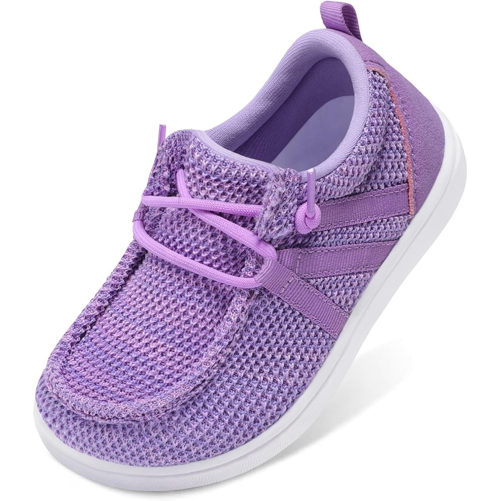 image:imageLeIsfIt Barefoot Toddler Shoes Wide Toe Box SlipOn Casual Shoes for Boys amp Girls Breathable Flexible Loafers for Indoor amp OutdoorPurple